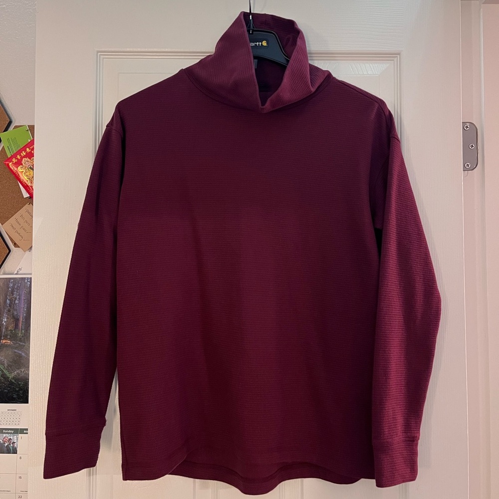 Men’s Lands End Waffle knit Turtleneck